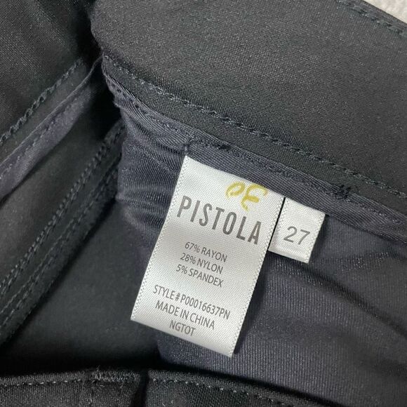 Brand New Pistola Women’s Black Knit Skinny Leg Jeans Stretch NWT - Picture 6 of 6